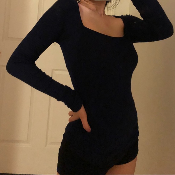 Forever 21 square neck long sleeve shirt - Picture 1 of 3